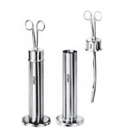 Jar With Dressing Forceps